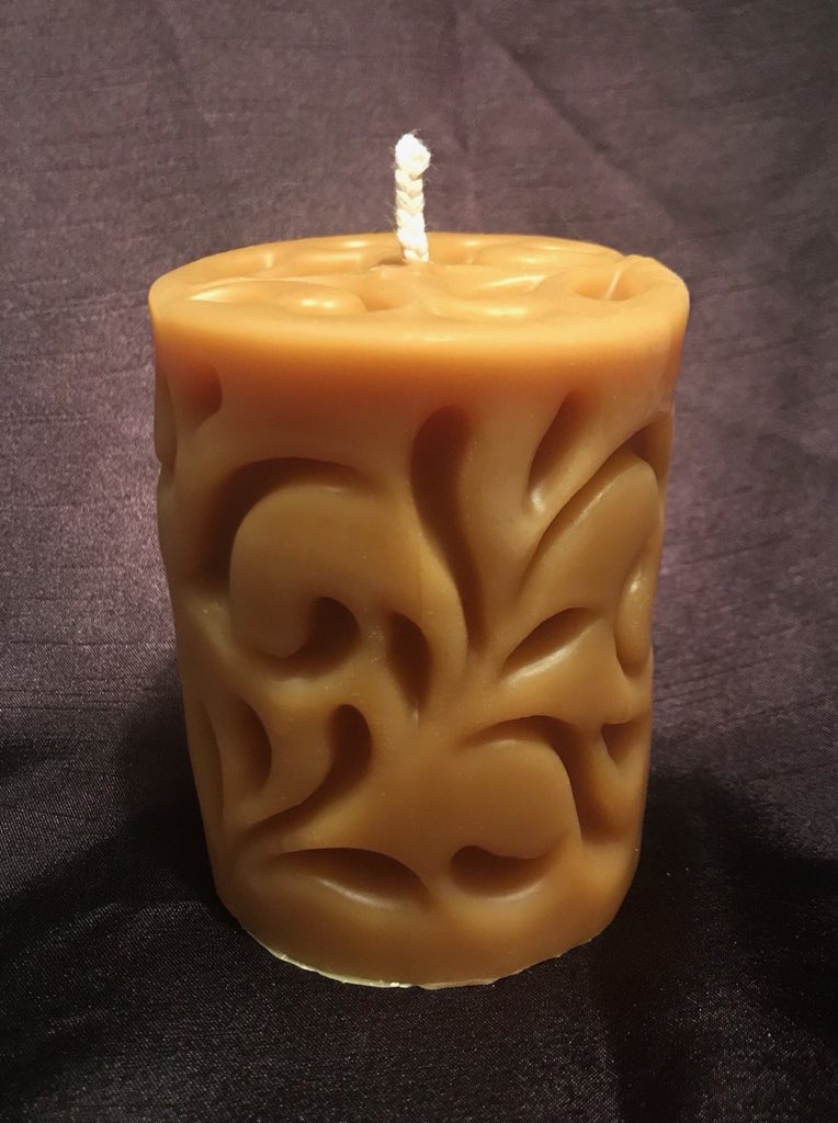 Mann Lake Snowflake Cylinder Beeswax Candle Mold